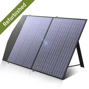 ALLPOWERS 100W Portable Foldable Solar Panel Kits For Solar Generator Boat Trip - Picture 1 of 9