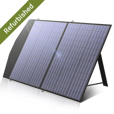 Kits de paneles solares plegables portátiles ALLPOWERS 100W para viaje en barco con generador solar Foto 1 de 4