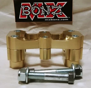 BAR MOUNT KAWASAKI KX500 KX 500 1989-2005 HANDLE BAR MOUNT BAR CLAMP 1-1/8" BAR - Picture 1 of 1