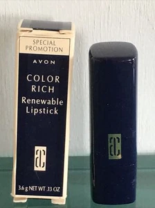 AVON Color Rich Renewable Lipstick - Tickled Pink - NEW IN BOX - 0.13 Oz. - Picture 1 of 3