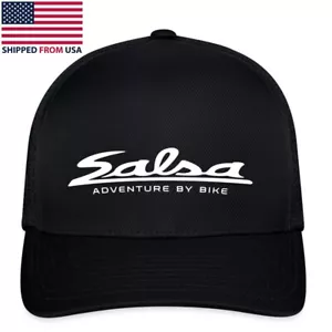Baseballmütze Salsa Bike Fahrrad schwarz Größe verstellbar S/M L/XL - Bild 1 von 6