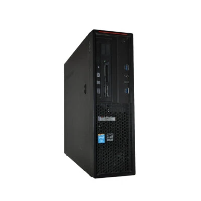 Lenovo P300 SFF Workstation Intel i7-4770 CPU 16GB RAM 128G SSD Win10 Pro - image 1 of 3
