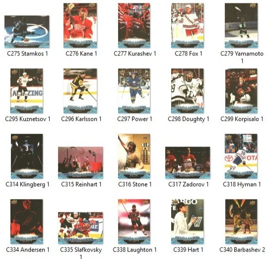 2023-24 UD Extended Series Canvas - Pick 'em - Image 1 of 1