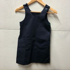 Dennis School Uniform Blue Navy Anchor Made In USA Dress Button Top Jumper New