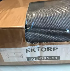 Ikea Ektorp Svanby grau 2-Sitzer Sofa Bezug 401.685.11 NEU/VERSIEGELT - Bild 1 von 5