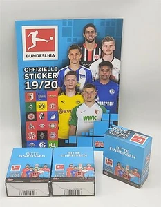 2019 2020 Topps Bundesliga Figures - Blank Album + 3 Boxes 36 Bags - Picture 1 of 1