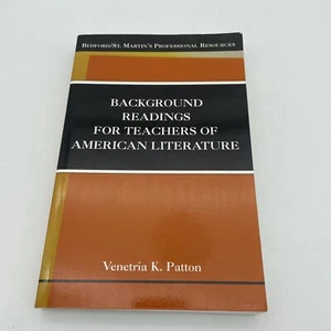 Background Readings for Teachers of American Literature by Venetria K. Patton... - Picture 1 of 6