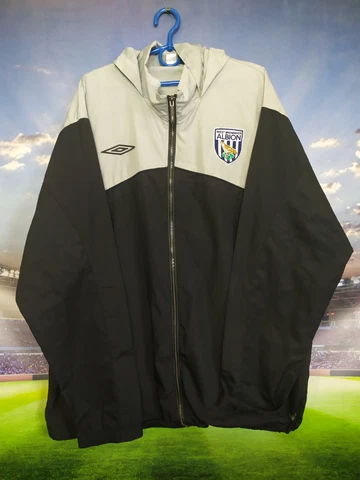 West Bromwich Albion Jacket Size XL Full Zip Umbro Cover