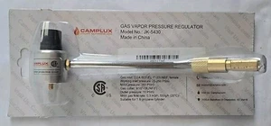 Camplux Gas Vapor Pressure Regulator Model JK-5430 9/16"-18UNF(F) - Picture 1 of 4