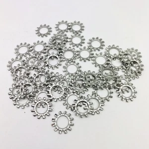 5/16 18-8 EXTERNAL TOOTH WASHER LOCK WASHERS ( PACK OF 100 ) - Picture 1 of 5