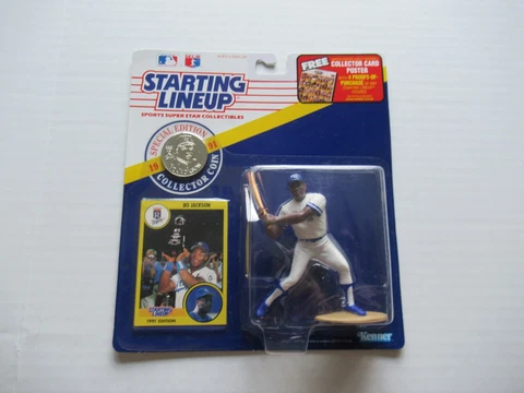 VINTAGE 1991 KENNER STARTING LINEUP MLB WHITE SOX BO JACKSON FIGURE CARD SEALED Cover