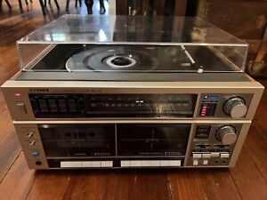 Rare Vintage Fisher MC-725 Audio Component System Record Tape Radio