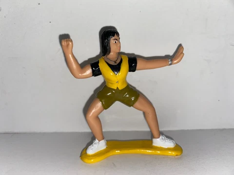 Vintage 1994-95  Mighty Morphin Power Rangers Yellow Ranger Trini  (Series 2) 3" Cover