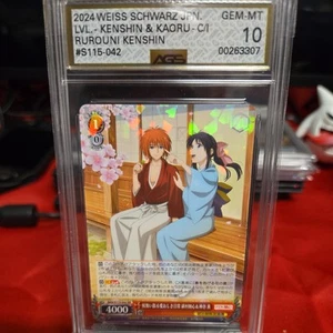 AGS 10 Weiss Schwarz Kenshin Himura Kaoru Kamiya Rurouni Kenshin 042 - Picture 1 of 6