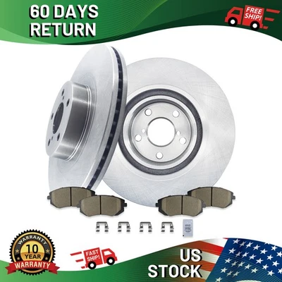 Front Brake Pads and Rotors Kit-Exact Fit for Subaru Outback Forester Legacy - Image 1 of 4