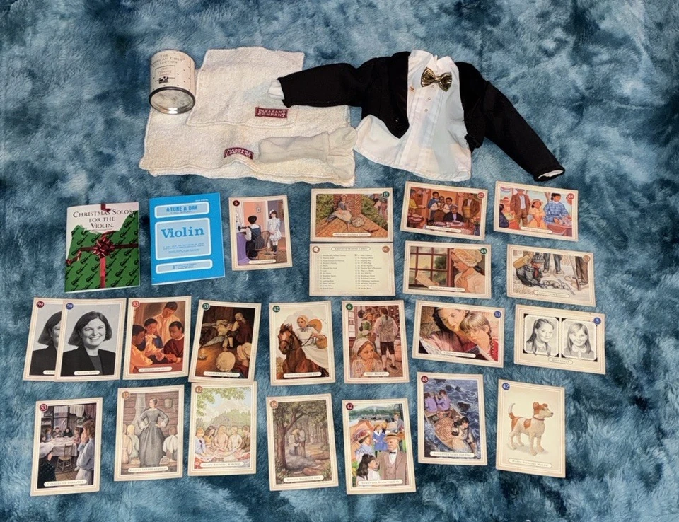 American Girl Music Books, Jacket, Towels & 22 Trading Cards Pleasant Co Vintage - Image 1 of 4