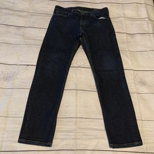 Bonobos Mens Size 35x32 Tapered Jeans Blue - Imagen 1 de 12
