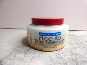 True Blue Spa Far East Escape Rice to the Rescue Pudding Body Polish 8.3 oz 235g - Picture 1 of 5