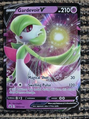 Gardevoir V SWSH105 SWSH: Sword & Shield Promo Cards Holo - Image 1 of 2