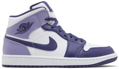 Size 8.5 - Air Jordan 1 Mid Sky J Purple - Image 1 of 4