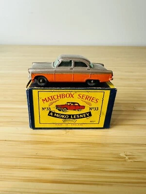 Lesney Matchbox Moko 33 FORD ZODIAC 2 Tone RARE Mint - Image 1 of 4