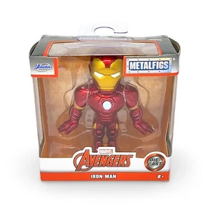 Jada Marvel Avengers Iron Man Statuetta in Metallo Die-Cast 6cm - Foto 1 di 5