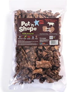 Beef Lung Dog Treats – Made and Sourced in the USA - Training Treat, 1 Pound - Picture 1 of 12