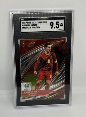 2020 Select UEFA Euro Eden Hazard SGC 9.5 Belgium Variation Football Soccer MT+ - Image 1 of 2