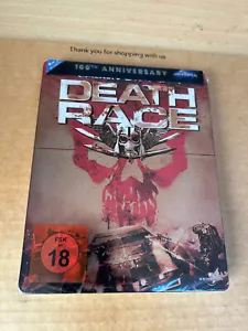 Death Race (2008) Reg Free Blu Ray SteelBook NEW & SEALED Jason Statham Action - Picture 1 of 4