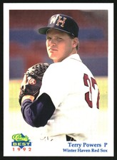 1992 Winter Haven Red Sox Classic/Best #10 Terry Powers