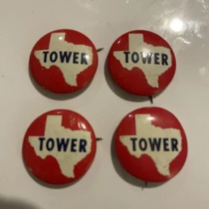 4 Senator John Tower politische Tasten Turm Kommission Iran Contra Reagan 20738 - Bild 1 von 2