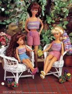 NUEVO COOL CROP TOPS Y PANTALONES CORTOS PARA MUÑECA DE MODA - Imagen 1 de 1