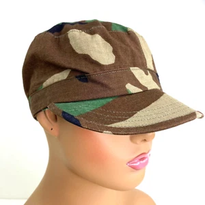 Kids Camouflage Camo Military Style Hat Kids Size Small Cotton Propper - Picture 1 of 9