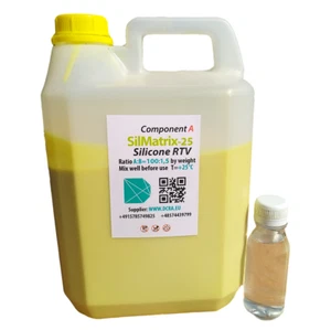 Risparmiare costruzione stampi duplicatore silicone gomma stampaggio stampi SilMatrix 1 kg - Foto 1 di 15