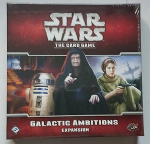 Star War The Card Game Fantasy Flight LCG Brand New Sealed GALACTIC AMBITIONS - Picture 1 of 3