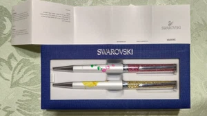 Swarovski Beauty and the Beast Ballpoint Pen Set Limited Edition Disney 2017 Box - Picture 1 of 10