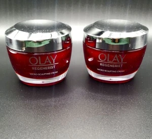 ACEITE DE OLAY REGENERIST MICRO-CREMA ESCULPIDORA - NUEVO Y AUTÉNTICO - 2 TARROS - Imagen 1 de 4