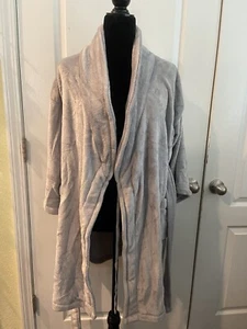 NWT Stars Above Women's Gray Cozy Robe Size XS - Picture 1 of 7