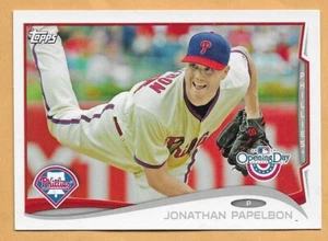 JONATHAN PAPELBON PHILADELPHIA PHILLIES #26 - TOPPS OPENING DAY NM-MT 2014 - Picture 1 of 2