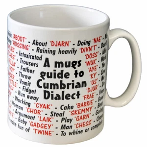 Cumbrian Dialect Translator Ceramic Coffee Mug - Picture 1 of 4