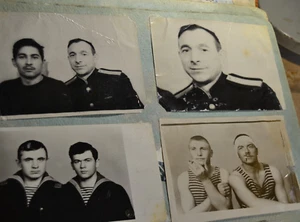 Old Military photo album Soldier of the USSR Navy Army 1960s - Picture 1 of 12