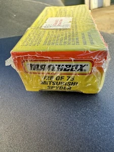 1996 MATCHBOX SUPERFAST #28 YELLOW MITSUBISHI SPYDER GT3000 NEW IN BOX - Picture 1 of 6