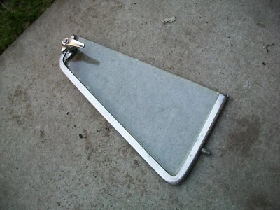 1959 年福特 Thunderbird 漂亮原装福特脚本前 L 门通风玻璃组件 — 第 1/4 张图片