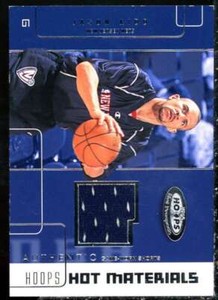 Jason Kidd Card 2002-03 Hoops Hot Prospects Hot Materials #10 