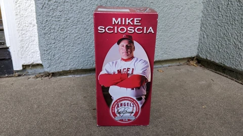 LA Angels of Anaheim MLB Bobblehead Mike Scioscia Bobblehead 2008- NEW Cover