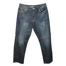 Lucky Brand Jeans Mens 36x30 329 Classic Straight Dark Wash Denim Baggy New