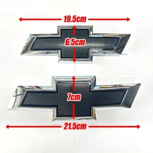 OEM 42762133 + 42762129 Front + Rear Black Emblem for CHEVROLET 2024 TRAX chevy - Bild 1 von 6
