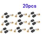 20Pcs 15X10x6mm Electric Motor Carbon Brushes For Angle Grinder Handdrill