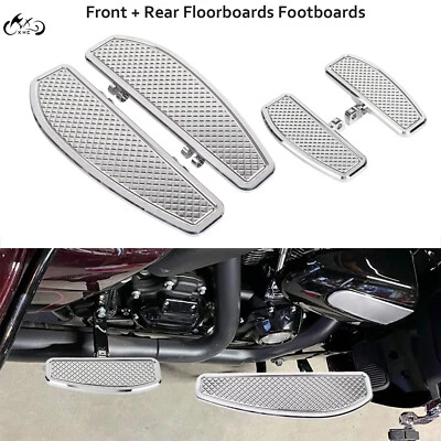 Estriberas estriberas conductor pasajero clavijas para Harley Heritage Softail Touring Foto 1 de 4