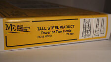 HO Micro- Engineering #75-169 TALL STEEL VIADUCT TOWER OR TWO BENTS HO & HOn3 